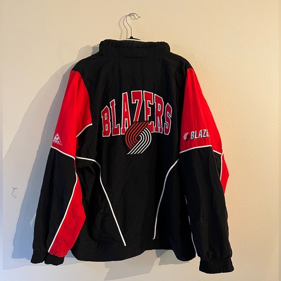 NBA Other - vintage NBA apex one portland trail blazers full zip jacket